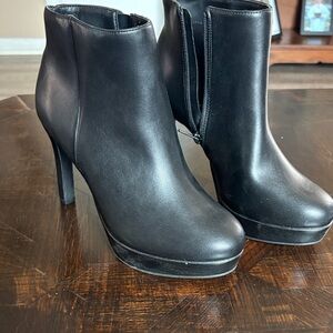 BCBGeneration Black Heeled Ankle Boots